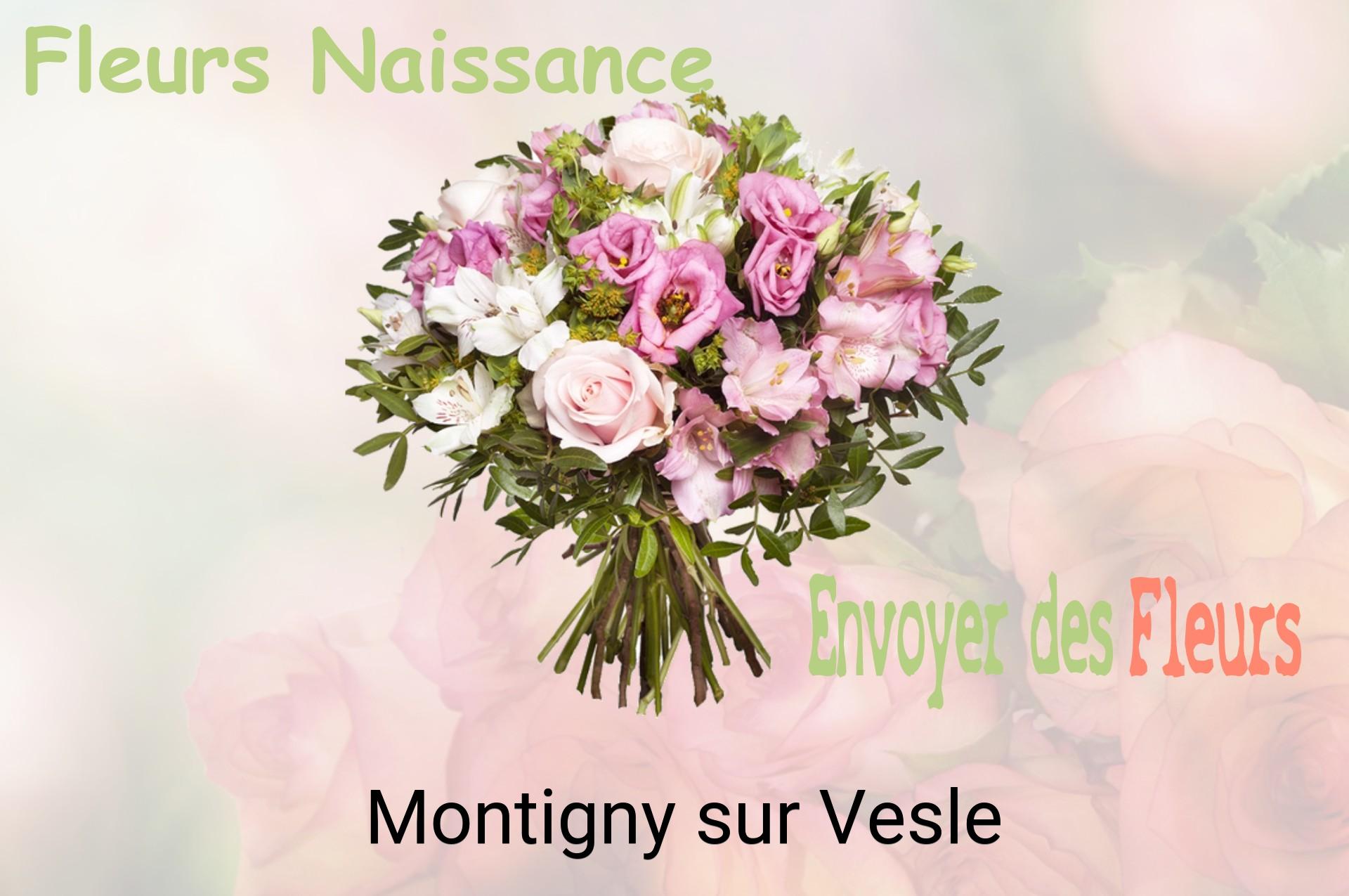 Bouquet de fleurs de naissance livré à Montigny-sur-Vesle