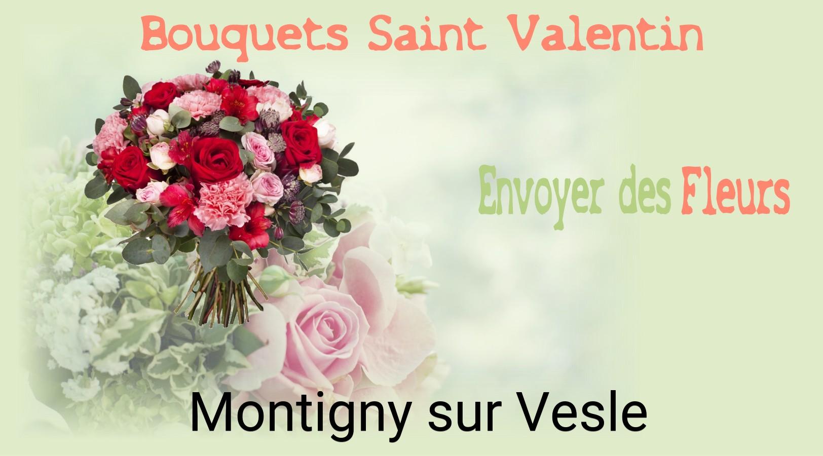 Roses de Saint-Valentin livrées à Montigny-sur-Vesle